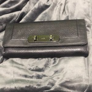 Black Coach Wallet